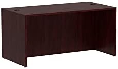 Alera Valencia Series 60 by 30 by 29-1/2-Inch Desk Shell, Mahogany - Image 4
