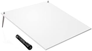 Desk Dry Erase Board with Erasable Marker, Angled Writing Tablet by PersonalizedLiving