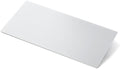 Glass Gaming Mousepad, 11.8x31.5In Tempered Glass Hard Mouse Pad, Large Mousepad for Esports, Smooth Low-Friction Glide, Speed Surface for Esports Games and Office Use, White by NimbusCrestHome
