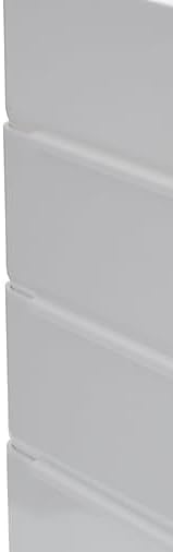 TRU RED Side-Load Stackable Letter Tray, Plastic, White, 12/Carton - Image 5