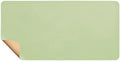 Double-Sided Cork Leather Desk Mat Office Mouse Pad(LightGreen,90x45cm) by Unknown