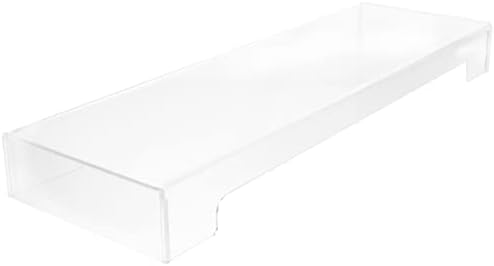 DOITOOL Clear Acrylic Keyboard Cover Protector Keyboard Dust Cover for Desktop and Full Size Water and Spill Resistant Skin for Home and Office 18.70 X 6.10 X 1.96 in by DOITOOL