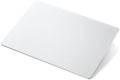 Glass Gaming Mousepad, 15.7x17.7In Tempered Glass Hard Mouse Pad, Large Mousepad for Esports, Smooth Low-Friction Glide, Speed Surface for Esports Games and Office Use, White by NimbusCrestHome