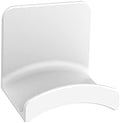 Headphone Stand Wall Mount Headphone Hook Under Desk, Holder Table, Adhesive Gaming Stand Hanger for Most(White) by Unknown