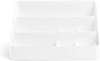 Poppin Desk Organizer with 3 Tiers, Sliding & Removable Dividers, Charging Station - All-in-One Workspace Organizer for Office Supplies, Desktop Organizer - Image 2