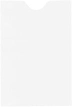 LUXPaper Credit Card Sleeves | 2 3/8" x 3 1/2" | White | 24lb. Text | 500 Qty - Image 2