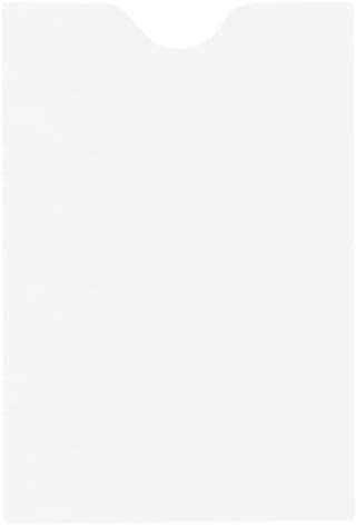 LUXPaper Credit Card Sleeves | 2 3/8" x 3 1/2" | White | 24lb. Text | 500 Qty - Image 2