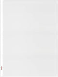Esselte Quality Plastic Punched Pocket A3 Portrait, Clear Matt Finish, Top Open, 85 Micron Polypropylene, Box of 50, 55231 by Unknown