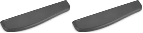 Kensington ErgoSoft Wrist Rest for Standard Keyboards, Black (K52799WW) (Pack of 2) by Unknown