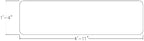 Escape 16" Freestanding Desk Divider | Eco-Friendly Acoustic Privacy Screen | Noise Reducing Desk Partition | 59" Wide | Blue - Image 4