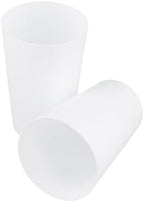JAPCHET 20 Sets Ring Style Pegboard Cups with Hooks, White Pegboard Cups with Rings, Peg Board Cup Holder for Organizing Accessories Tools, Ideal for Garage Workshop Workbench Office - Image 5