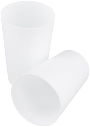 JAPCHET 20 Sets Ring Style Pegboard Cups with Hooks, White Pegboard Cups with Rings, Peg Board Cup Holder for Organizing Accessories Tools, Ideal for Garage Workshop Workbench Office - Image 5