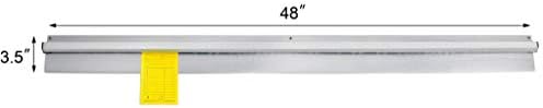 New Star Foodservice Anodized Aluminum Slide Check Rack (48-Inch) - Image 2