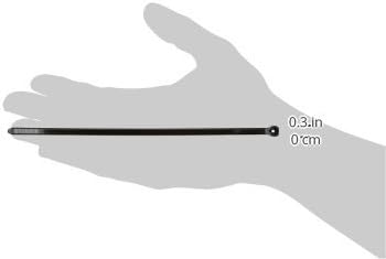 Thomas and Betts TR TY25MX Cable TIE 50LB 7" UV BLK (Pack of 1000) - Image 2