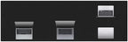 Cacoy 70.8"x24" Extended Leather Desk Mat, Waterproof Desk Blotters, Black by Cacoy