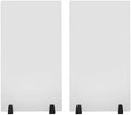 2-Pack Desktop Privacy Panel, 30" W x 18" H Acrylic Desk Divider, Frosted Office Partitions, Clamp-on Protective Desk Shield Board for Offices Schools by Gdrasuya10