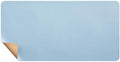 Double-Sided Cork Leather Desk Mat Office Mouse Pad(Blue,90x45cm) by Unknown