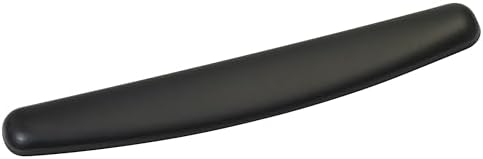 3M™ Compact Gel Wrist Rest for Keyboards, Soothing Gel Comfort, Product Protection, 18" Wide, Black by Unknown