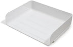 TRU RED Side Load Letter Tray and Plastic Magazine File, White - Image 5