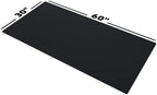 Gamer Boss - Gaming Mouse Pad - 60 x 30 Inches - 4mm Thick with Stitched Edges, Non-Slip Rubber Base, Premium Cloth Mousepad, Desk Mat for Laptop, Keyboard, Computer & PC (Giga, Black) - Image 2