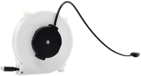 Retractable Cable Management Charging Cord Organizer, Data Cable Winding Reel Charging Cable Automatic Retractable1-3 Meters Reel Phone Cord Holder(3metersTYPE-C) - Image 2