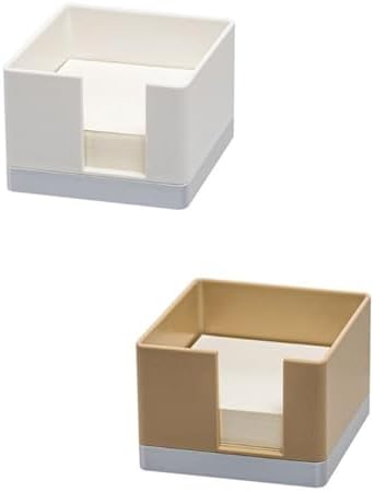 2-Pack Sticky Note Holder for Desk, Practical Notepad Box for Office School Dorm Storage - Image 7