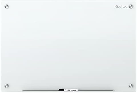 Quartet Dry Erase Board, Glass Whiteboard 96"W x 48"H, Non-Magnetic, Infinity, White (G9648NMW) - Image 2