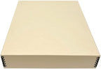 Lineco Museum Archival Storage Box, Drop Front, 14.75x18.75x3 in, Tan by Lineco