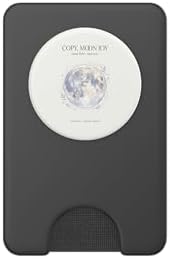 Copy Moon Joy Celestial Aesthetic Full Moon Botanical 3 PopSockets PopWallet for MagSafe - Image 2