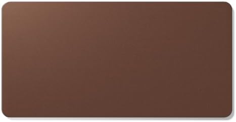 Jotsome Leather Desk Pad Mat, Non-Slip Desk Blotter Pad (Brown, 24" X 14") by Jotsome