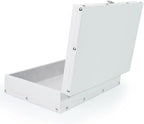 DreamsEden White Wooden Keepsake Box with Latch, Large Decorative Storage - Image 2