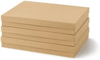 Soul & Lane - Letter Size Document Storage Boxes with Lids, Set of 3, Kraft by SoulLane