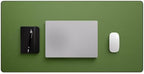 Jotsome Leather Desk Pad Mat, 34" x 17", Forest Green - Image 2