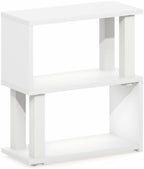 Furinno Turn-N-Tube Desk Organizer, 3-Tier Desktop Book Shelf, White - Image 5