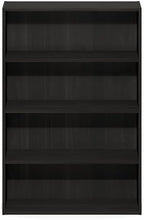 Furinno Basic Book Shelf, 4-Tier Bookcase with Open Shelf, Bookshelf, Cube Storage Organizer, 6 x 24 x 35, for Living Room, Bedroom, Home Office, Espresso - Image 6