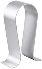 Monoprice Headphone Stand - Silver, Full Aluminum Construction, Solid and Stable, Fits Most Headphones by Monoprice
