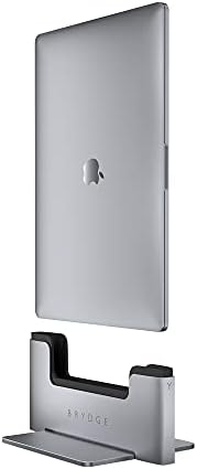 Brydge MacBook Laptop Dock | Vertical Docking Station Compatible with 13-inch MacBook Pro with Touch Bar (2016-2021), 2 x Thunderbolt™ 3 Ports - Image 2