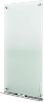 Quartet Whiteboard, Glass Dry Erase Board, Non-Magnetic, 36"W x 24"H, Infinity Frameless Mounting, Includes Dry Erase Marker, Frosted White (G3624F) - Image 5