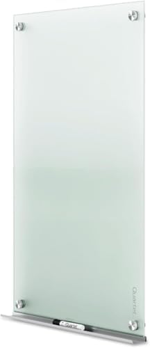 Quartet Whiteboard, Glass Dry Erase Board, Non-Magnetic, 36"W x 24"H, Infinity Frameless Mounting, Includes Dry Erase Marker, Frosted White (G3624F) - Image 5