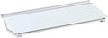 Glass Desktop Computer Pad, 18" x 6", Whiteboard, Dry Erase Surface, White Surface (GDP186), 1 Set by Unknown