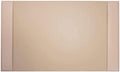 Dacasso Bonded Pad with Side Rails Luxury Leather Desk Blotter for Writing, 30 x 18 (White Latte) by Dacasso