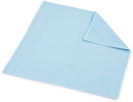 COASTWIDE Brighton Blue Glass Suede Cleaning Microfiber Cloths 16-Inch W x 16-Inch L Pack of 12 - Image 4