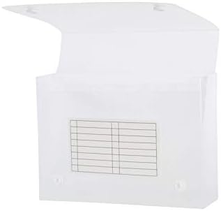 Filexec Products, Universial Case, 4"x6", 5-Tabs Removable, Clear, Pack of 12 (50603-20223) by FilexecProducts
