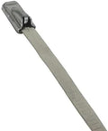 Cable Tie, 14-1/2 in L, 4 in Max Bundle Dia., Silver, 316 Stainless Steel, 450 lb Strength, 50 PK - 1 Each by PanduitCorporation