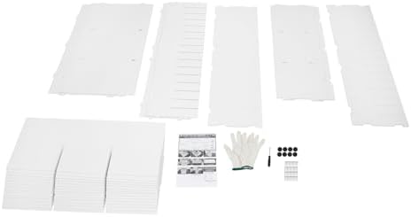 48 Slot Mail Sorter Organizer, Wood Literature Organizer Student Mailbox for Classroom, Desktop File Paper Storage Rack for Office Home School - 31.5" L×12”W×37.8“H (White, 48-Compartment) - Image 7