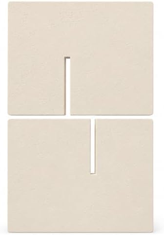 Faux Travertine Resin Book Stand, Large Open Book Holder Stand for Display & Reading, Coffee Table Book Stand for Cookbooks, Bible, Quran, Guest Books, Art Books, Neutral Beige Decorative Bookstand - Image 5