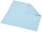 COASTWIDE Brighton Blue Glass Suede Cleaning Microfiber Cloths 16-Inch W x 16-Inch L Pack of 12 by CoastwideProfessional