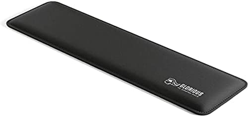 Glorious Gaming Wrist Pad/Rest - Slim TENKEYLESS - Black - Mechanical Keyboards,Stitched Edges,Ergonomic | 14x4 inches | 0.7in/17mm Thick (GSW-87) Slim TENKEYLESS (Black) - Image 4