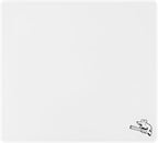 Glass Gaming Mouse Pad, 400mm x 500mm, FPS Game, Special Tempered Glass, Durable, 3mm Thick, Accurately and Quickly Target Your Opponents (400mm x 500mm, White) by SIROOLAC