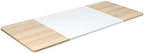 VIVO White/Light Wood 71 x 30 in Table Top, DESK-TOP72-30WC by VIVO